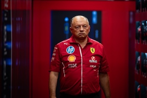Ferrari-Teamchef Fred Vasseur)