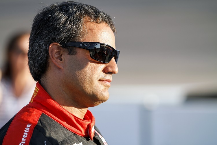 Cooler Typ: Normalerweise ist Juan Pablo Montoya in der amerikanischen IndyCar-Serie unterwegs