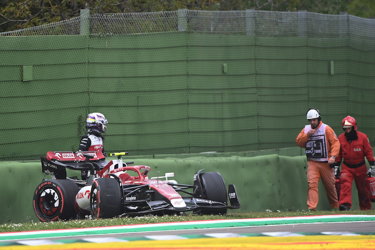 Guanyu Zhou (Alfa Romeo) im Sprint