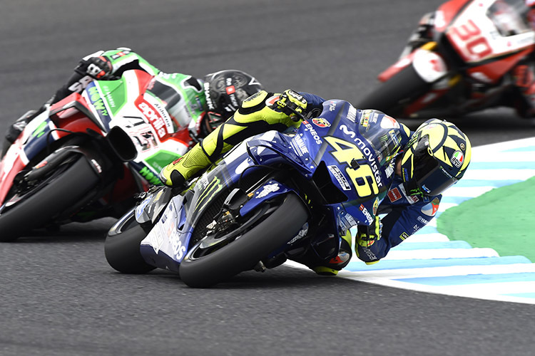 In Japan: Rossi (46) vor Redding und Nakagami