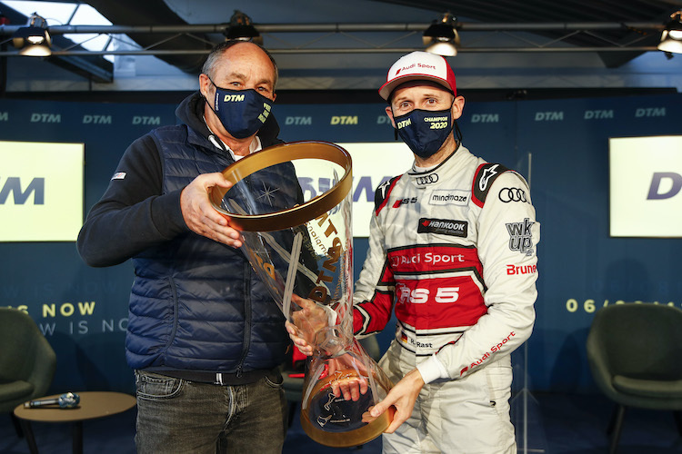 Gerhard Berger mit René Rast