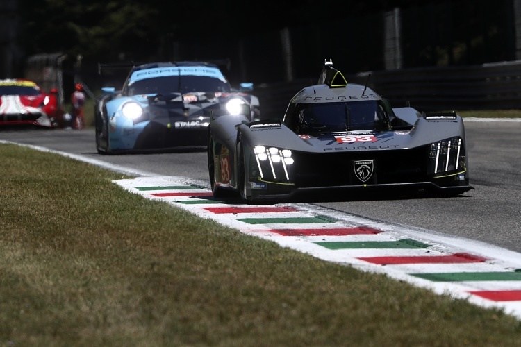 Der Peugeot 9X8 gab in Monza das WEC-Debüt