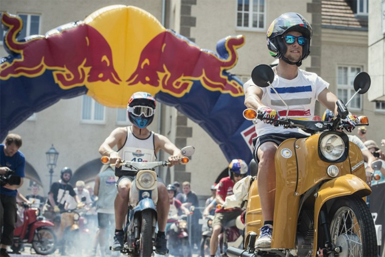 Sandro Cortese war bereits beim «Red Bull Vogelfrei» am Start