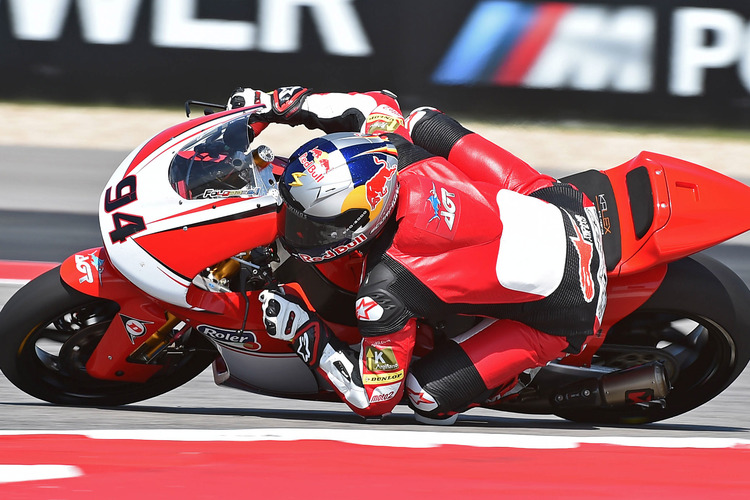 Jonas Folger beim WM-Lauf in Austin/Texas