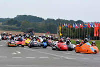 Start zum Saisonfinale der Internationalen Sidecar Trophy