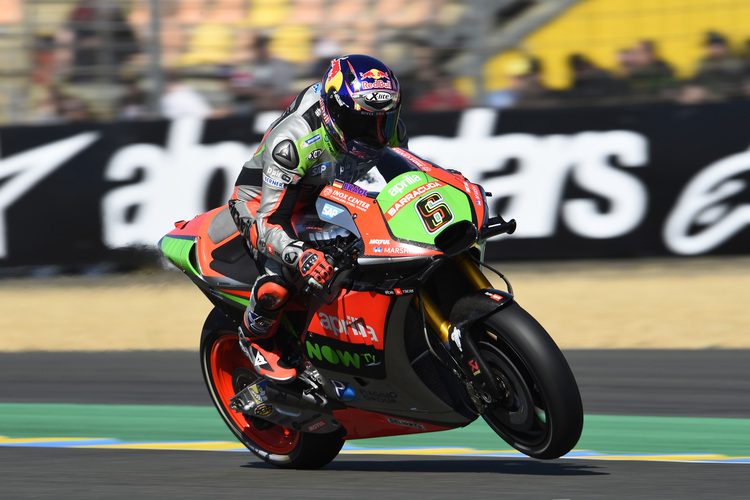 Stefan Bradl in Le Mans: Momentan mit 255 bis 260 PS unterwegs