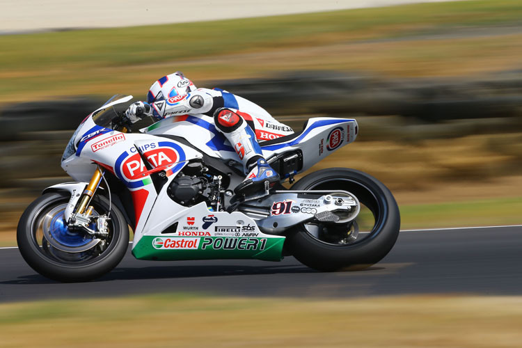 Leon Haslam auf Phillip Island