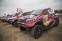 Die Toyota Hilux sind startklar