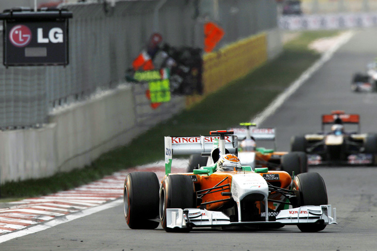 Di Resta wird im Force India immer besser