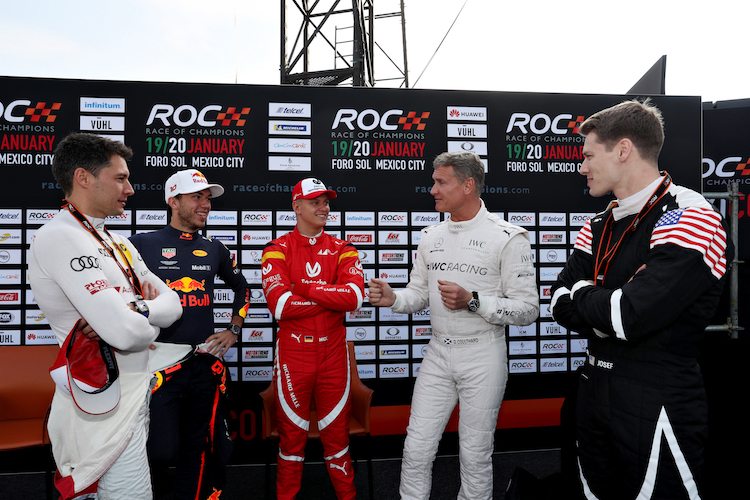 In bester Gesellschaft: Mick Schumacher am Race of Champions