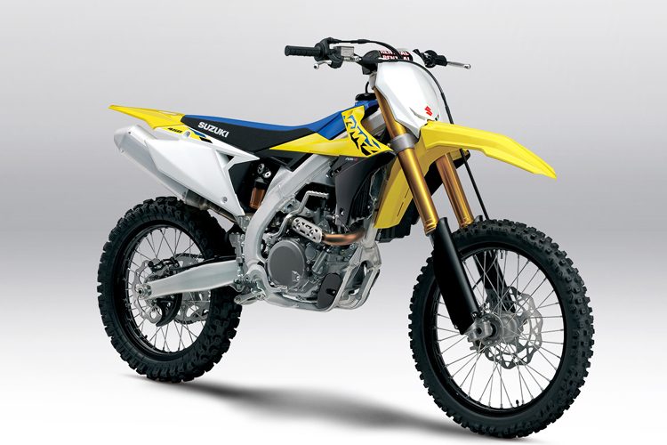 Die Suzuki RM-Z450 des Jahrgangs 2024