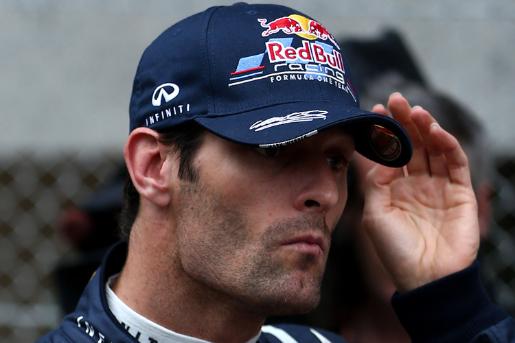 Webber hat keinen leichten Stand im Team