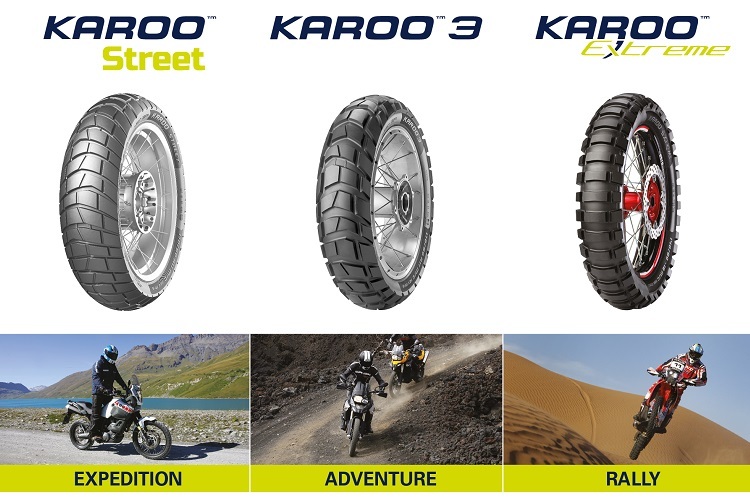 Karoo-Palette: Für Abenteurer den Karoo 3, für Rallyeeinsätze den Karoo Extreme 