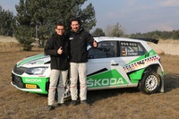 Die Deutschen Doppelmeister Fabian Kreom (li.) und Frank Christian