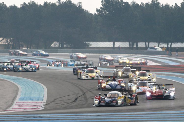 Saisonstart ist in Le Castellet im April