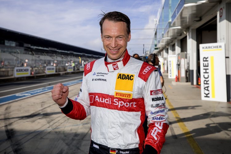 Frank Stippler schaffte am Nürburgring die erste Pole-Position im ADAC GT Masters