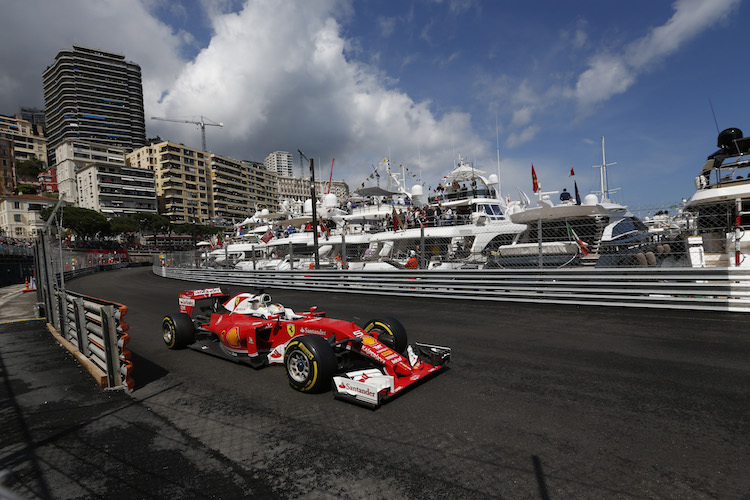 Sebastian Vettel in Monte Carlo