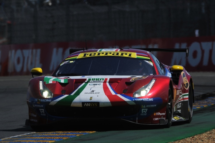 Der Ferrari 488 GTE von AF Corse aus der FIA WEC