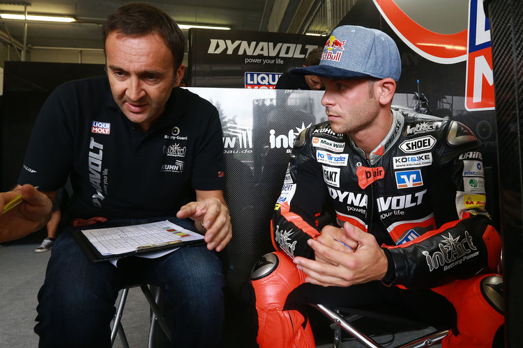 Lucio Nicastro mit Sandro Cortese