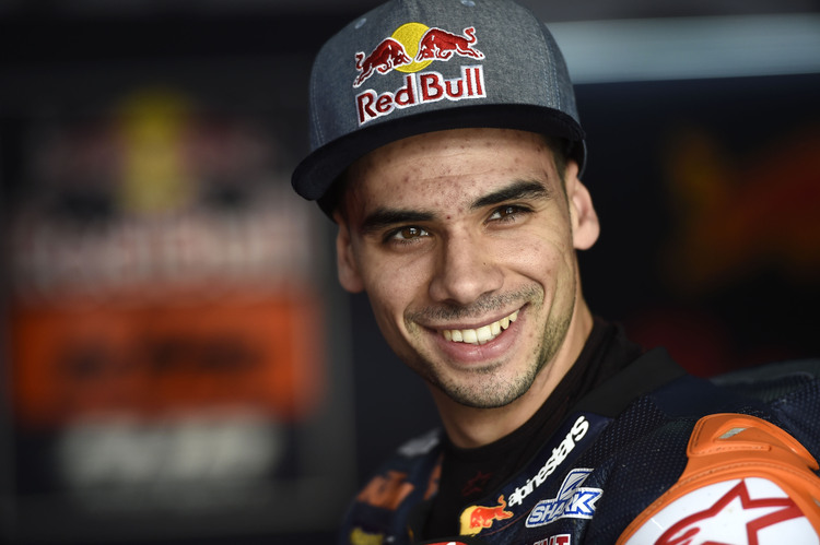 Miguel Oliveira preschte mit der KTM an die Spitze