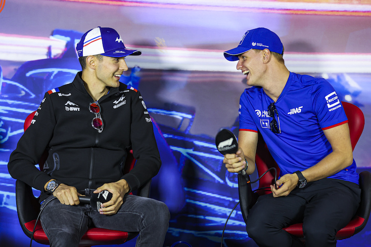 Mick Schumacher wäre die erste Wahl von Esteban Ocon für das zweite Alpine-Cockpit