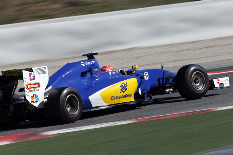 Felipe Nasr im neuen Sauber