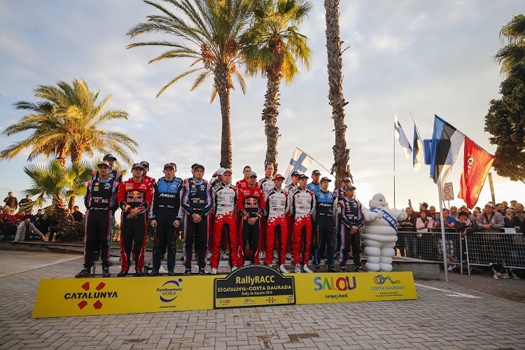 Das Profi-Aufgebot für die Rallye Spanien