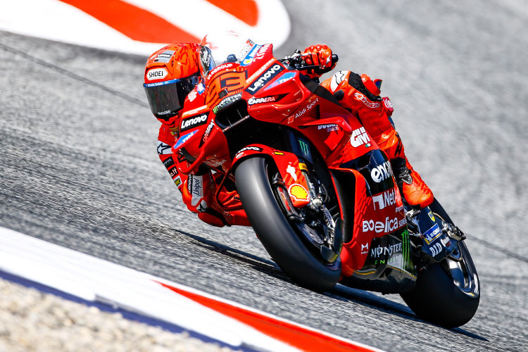 Sprint-Sieger Marc Marquez