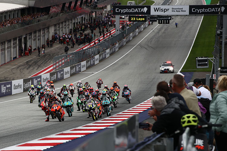 Das Moto3-Feld beim GP von Österreich: Viele Änderungen für 2023