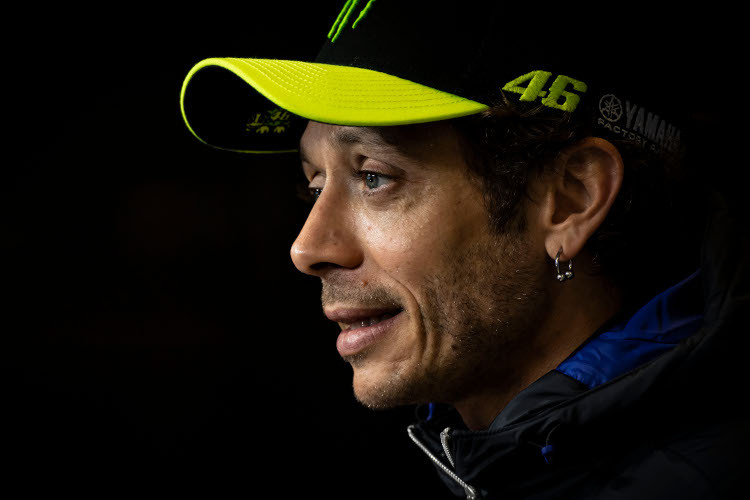 Valentino Rossi hat harte Wochen hinter sich