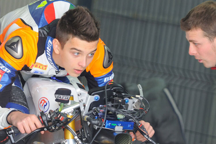 Luca Marini auf der FTR-Honda von Fenati