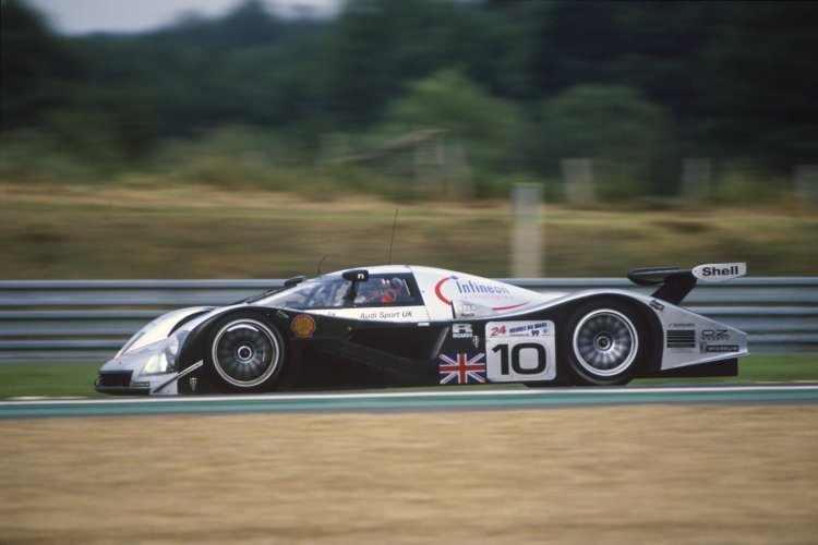 Mit dem R8C fuhr Audi 1999 bei den 24 Stunden von Le Mans