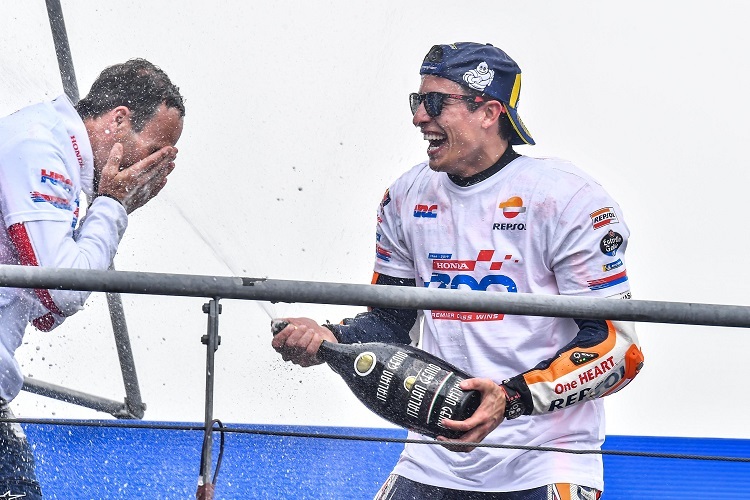 Alberto Puig und Marc Márquez stehen beide in der Liste der Honda-Sieger