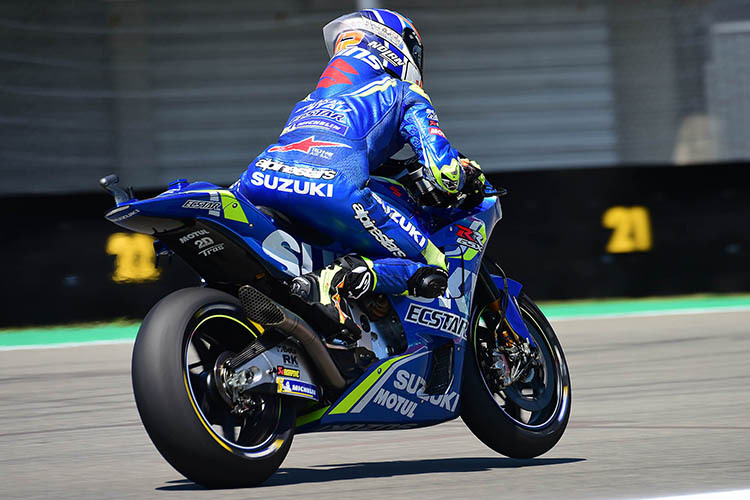 Alex Rins in Assen