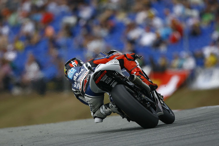 Lorenzo (Bild) erbte auf dem Sachsenring Rang 2