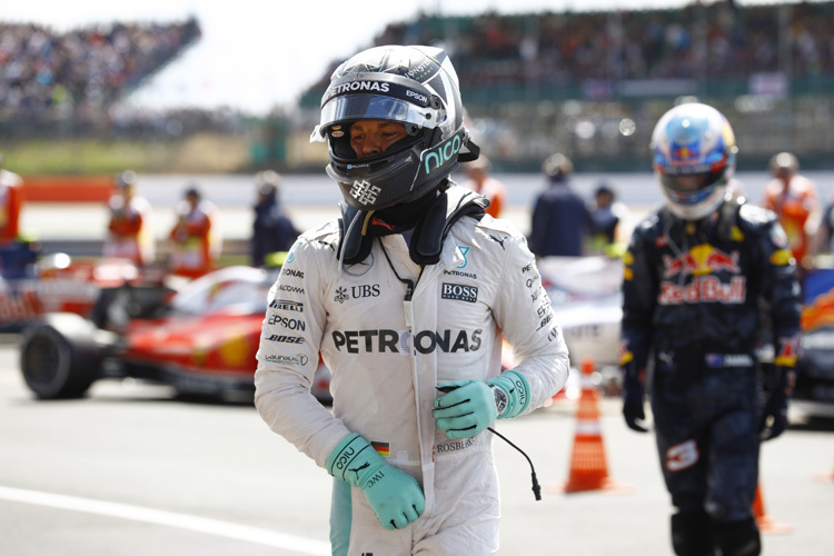 Nico Rosberg: Rang 2 ist weg
