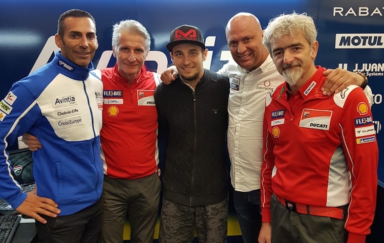  Karel Abraham hat sich – auch dank der Hilfe von Dall’Igna und Ciabatti – mit Reale Avintia Racing geeinigt