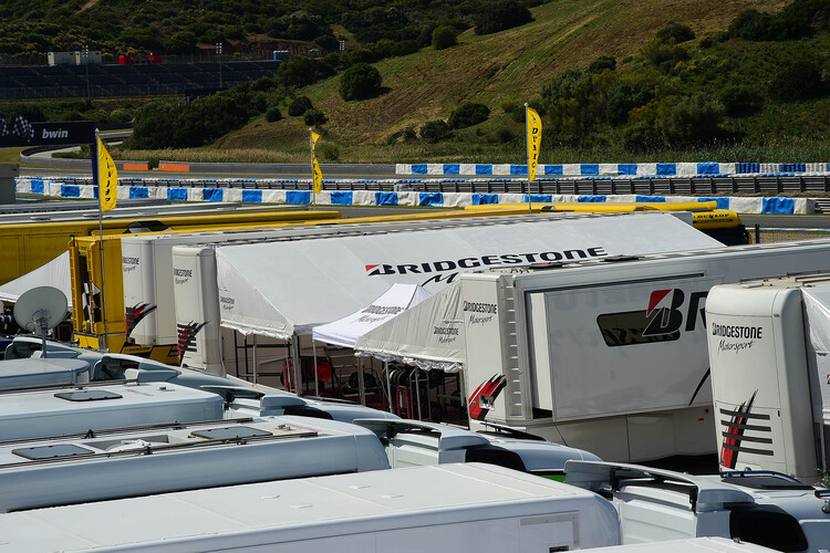 Jerez-GP 2014: Die Bridgestone-Lkw werden nur noch 2015 zu sehen sein