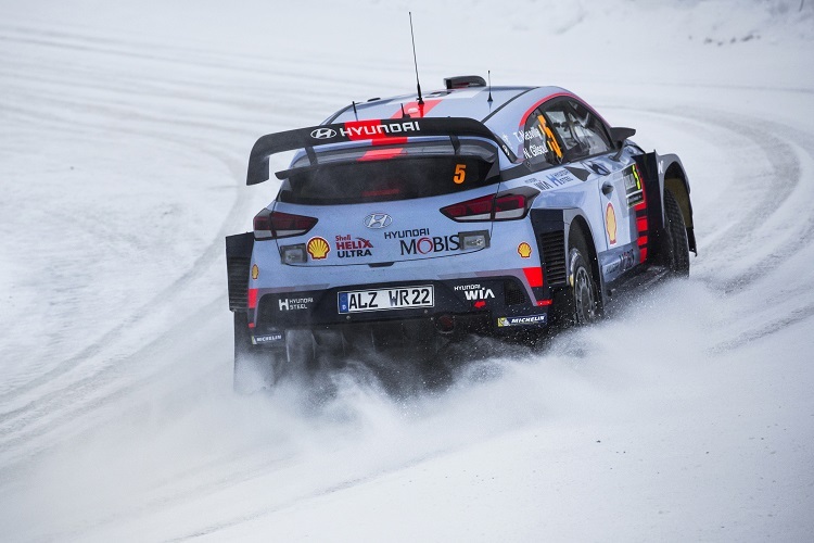 Auch in Schweden zeigte Thierry Neuville streckenweise der Konkurrenz das Heck