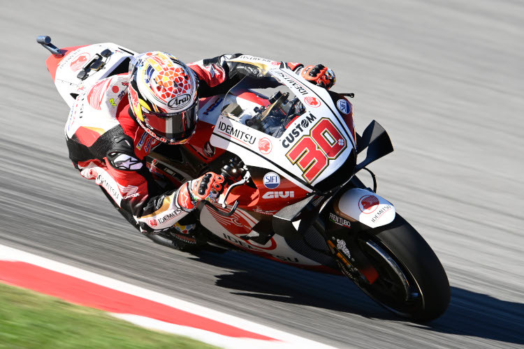 Takaaki Nakagami auf dem «Circuit de Barcelona-Catalunya»