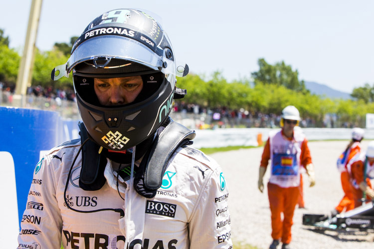 Nico Rosberg: «Ich habe nicht gehört, was er gesagt hat, denn ich war ja dabei, das Rennen zu gewinnen»
