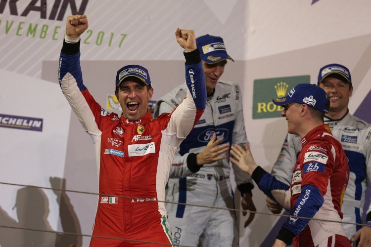 Starke Saison für Ferrari-Pilot Alessandro Pier Guidi