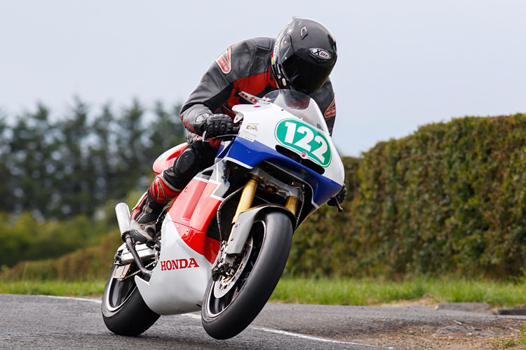 Chris Meyer auf seiner Honda RS250 in Armoy