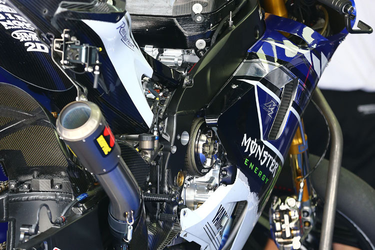 Die Werks-Yamaha von Lorenzo: Erfolgreich mit Reihenmotor