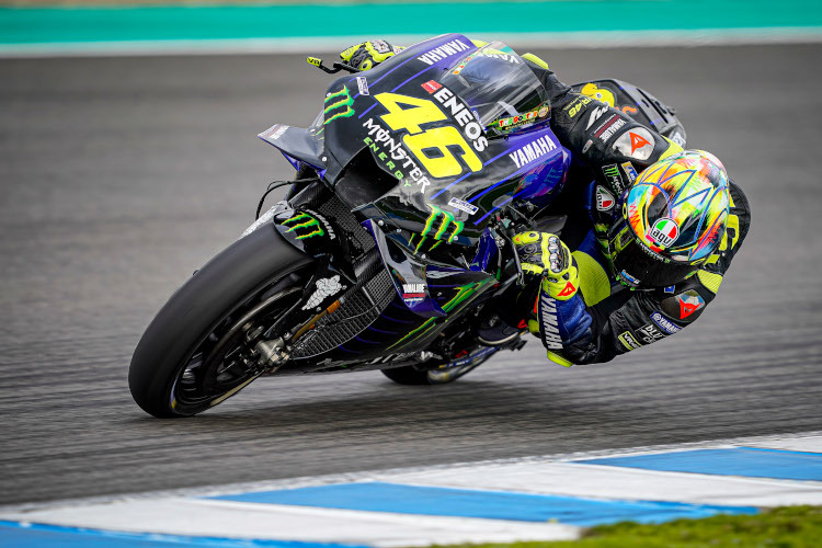 Yamaha-Star Valentino Rossi in Jerez: «Es gibt noch einiges zu tun»