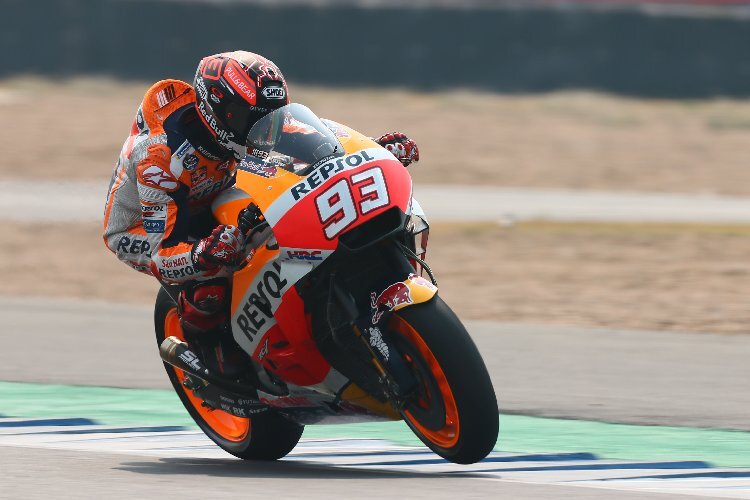 Marc Marquez fuhr beim Test eine starke Rennsimulation