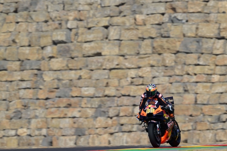 KTM-Star Brad Binder: Schnell, quer aber knapp am Q2-Einzug vorbei