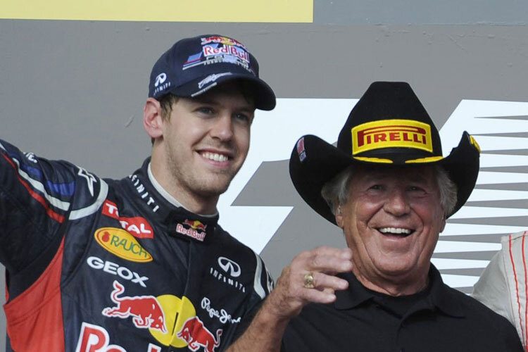 Mario Andretti ist Vettel-Fan