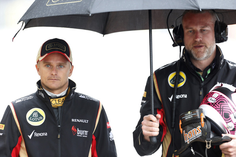 Heikki Kovalainen: Im Regen, aber nicht in der Traufe