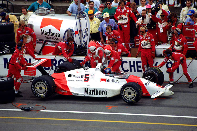 Fittipaldi 1991 im CART-Renner in den USA